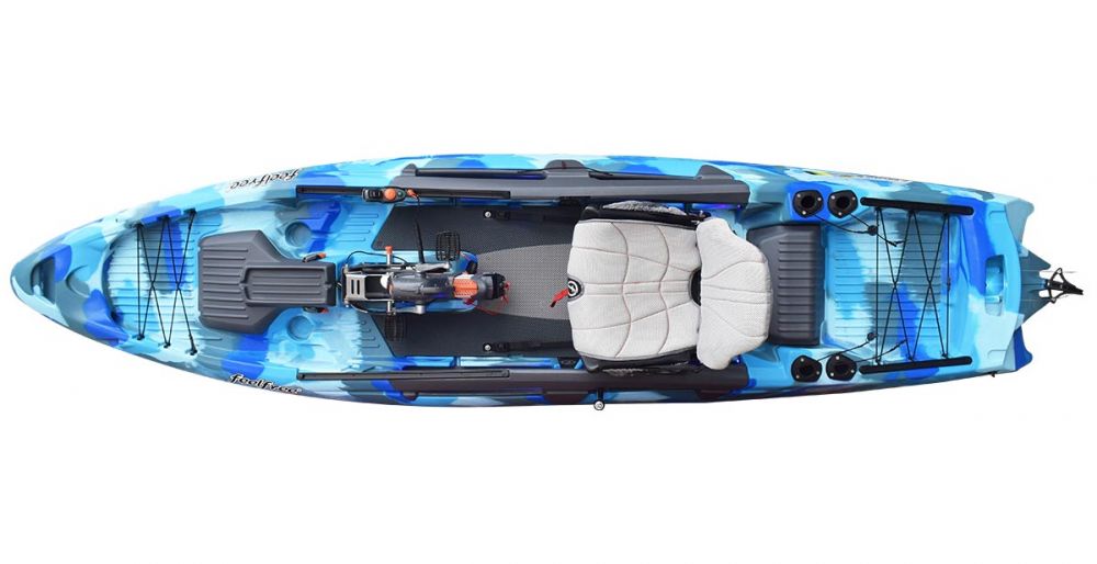 Fishing kayak Feelfree Dorado blue camo