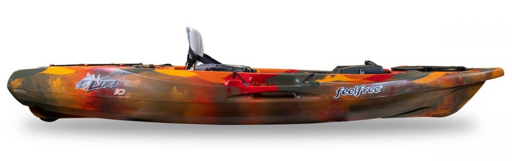 Fishing kayak Feelfree Lure 10 v2 orange camo