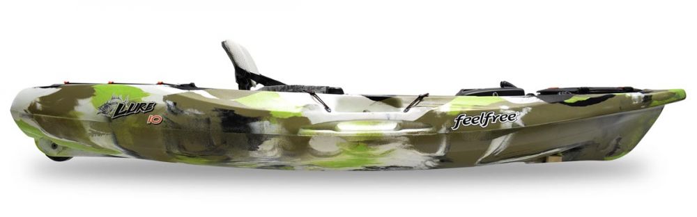 Fishing kayak Feelfree Lure 10 v2 lime camouflage