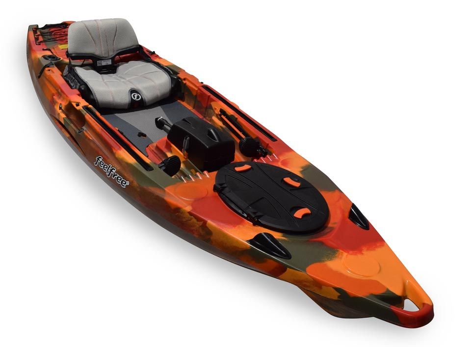 Fishing kayak Feelfree Lure 11,5 v2 Sonar pod (winter camo)