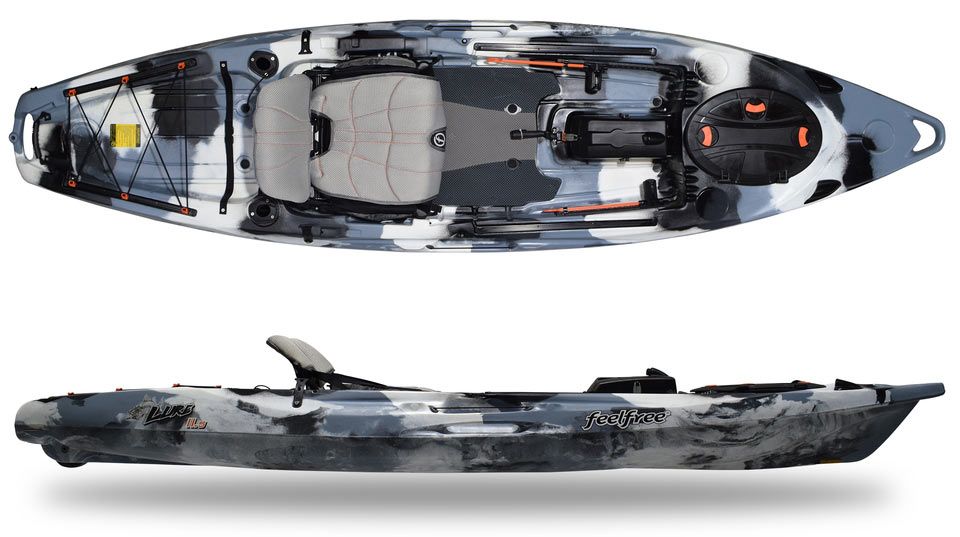 Fishing kayak Feelfree Lure 11,5 v2 Sonar pod (winter camo)