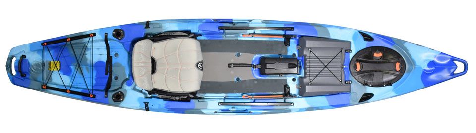 Fishing kayak Feelfree Lure 13,5 v2 Sonar pod ocean