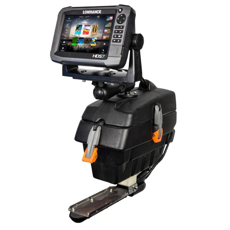 Fishing Kayak Feelfree Lure 13 5 V2 Sonar Pod Winter Camo