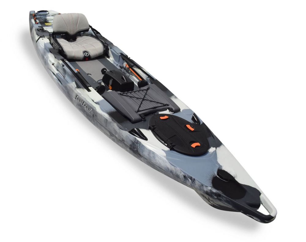 Fishing kayak Feelfree Lure 13,5 v2 Sonar pod winter camo