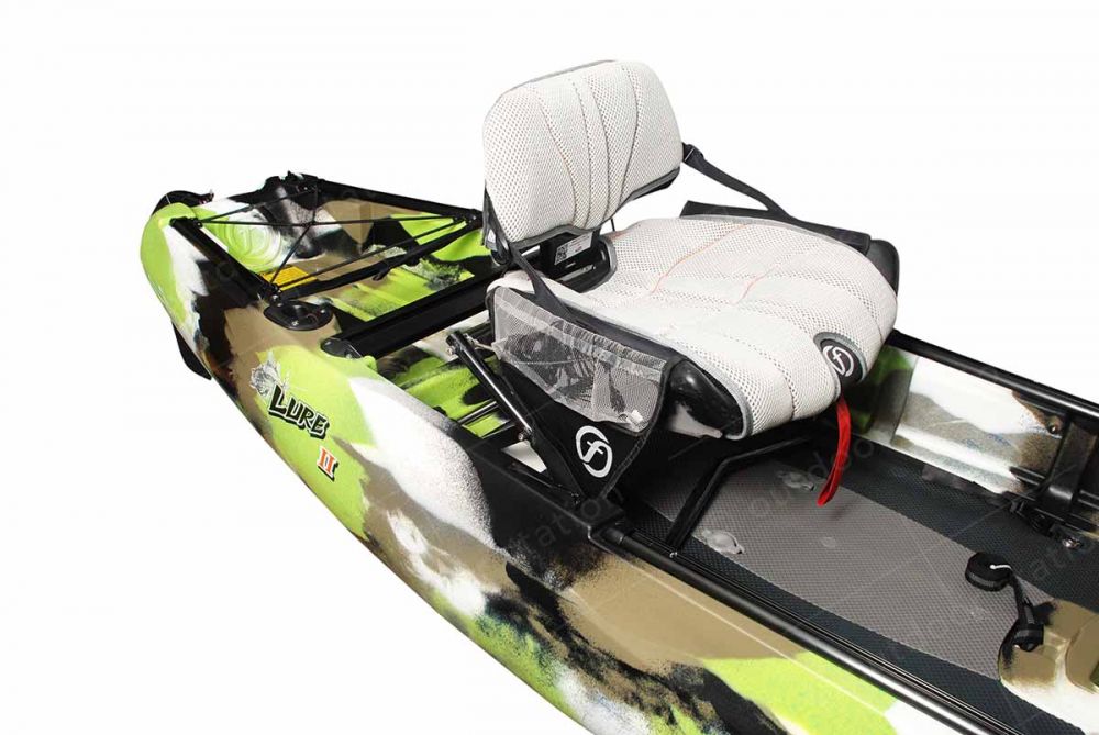 Fishing kayak Feelfree Lure II Tandem OD ready lime camo
