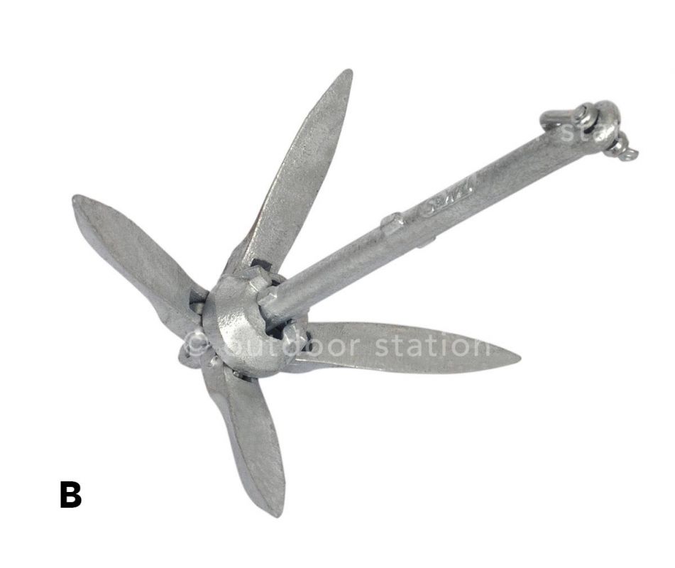 Folding anchor 5.5-6 kg