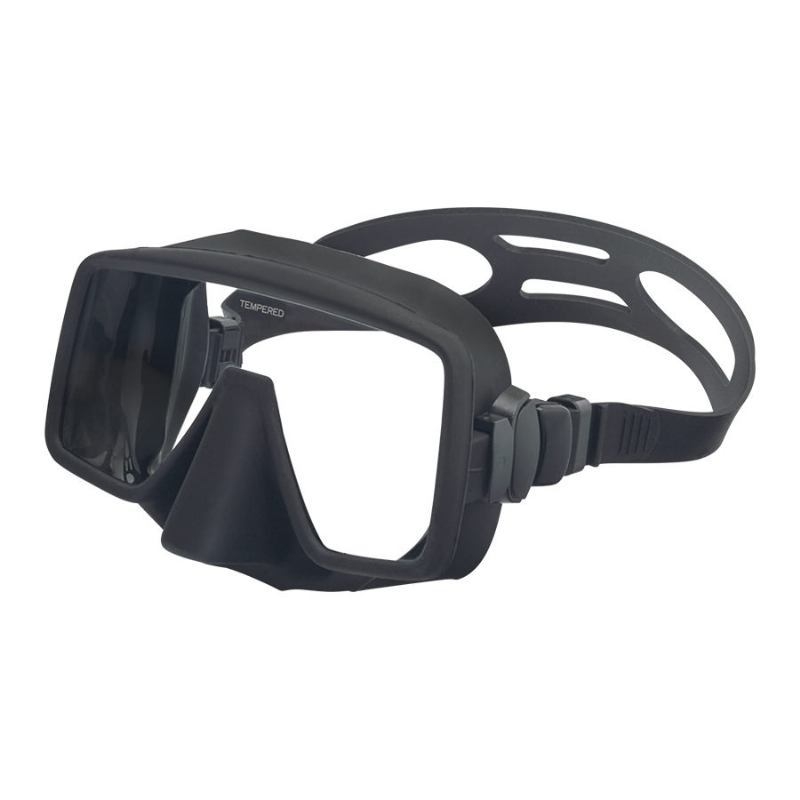 frameless diving mask obsidian mskobs