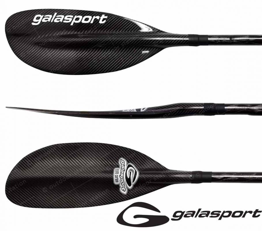 galasport adjustable kayak paddle carbon elite