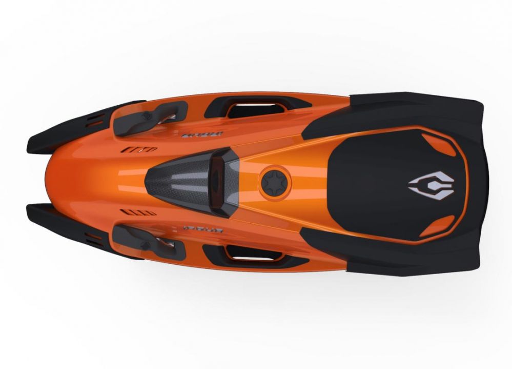 iAqua Sea Scooter SeaDart MAX Corsica orange