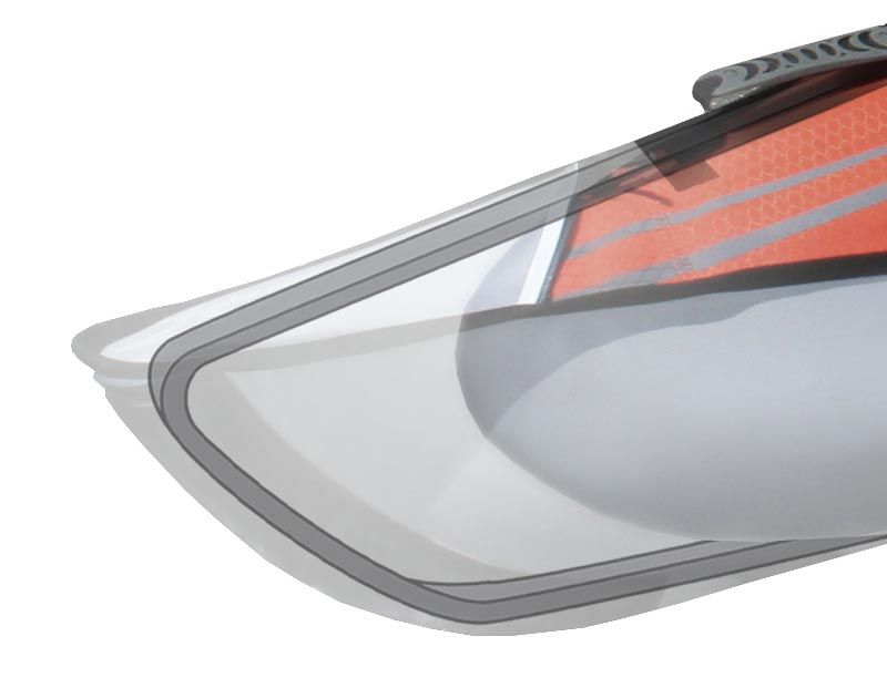 Inflatable kayak Advanced Elements AdvancedFrame red