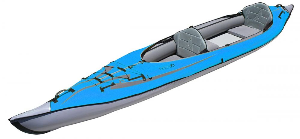 inflatable kayak advanced elements convertible elite blue