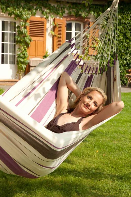 La Siesta hammock Caribena purple