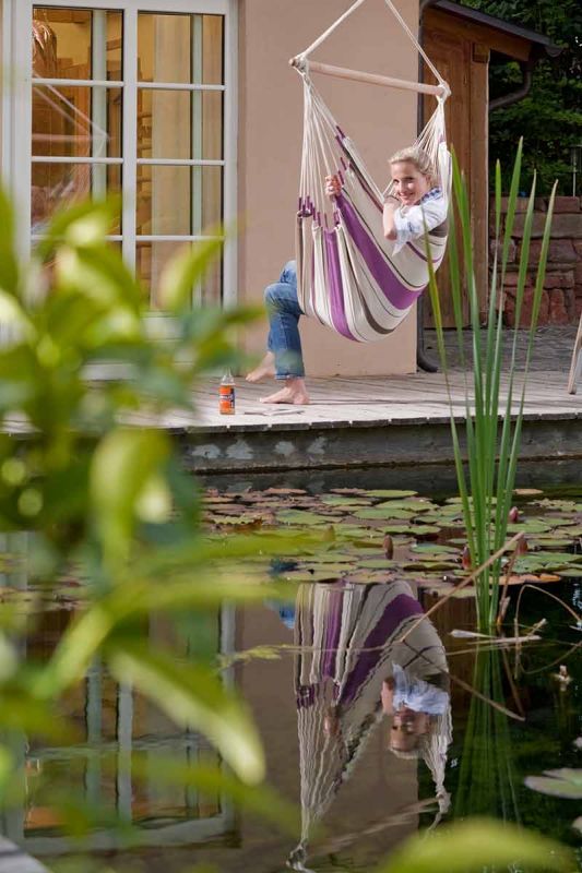La Siesta hammock Caribena purple