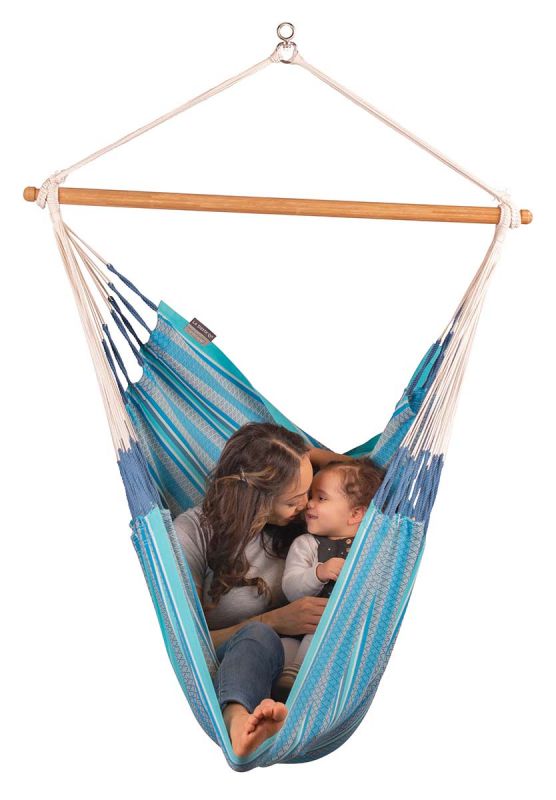 La Siesta hammock chair Habana Comfort azure