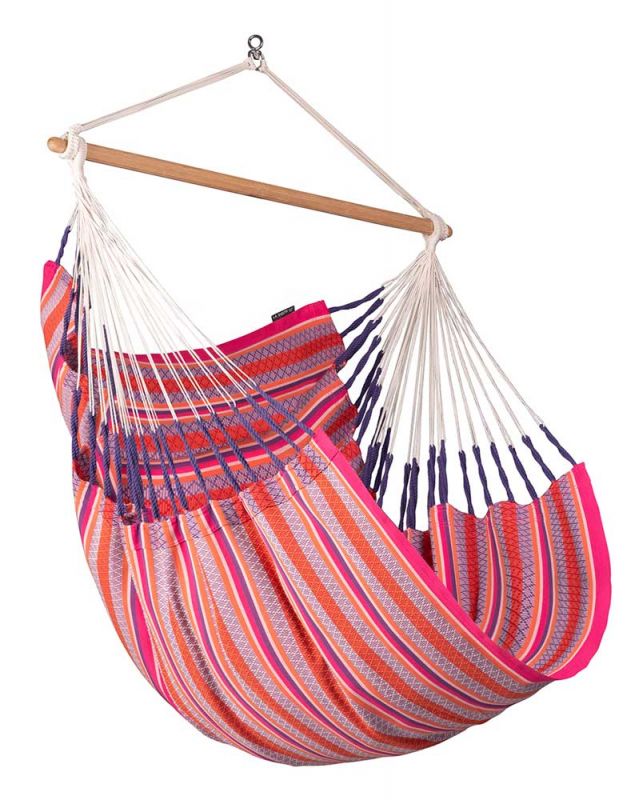 La Siesta hammock chair Habana Comfort flamingo