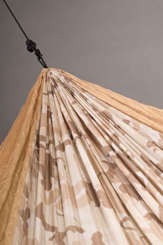 La Siesta travel hammock for two Colibri camo sahara