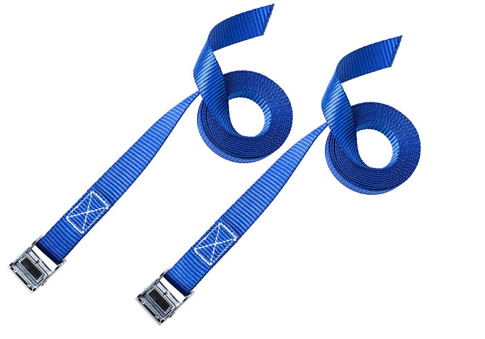 Lashing straps for kayak, canoe and vehicle roof racks 25mm 5m