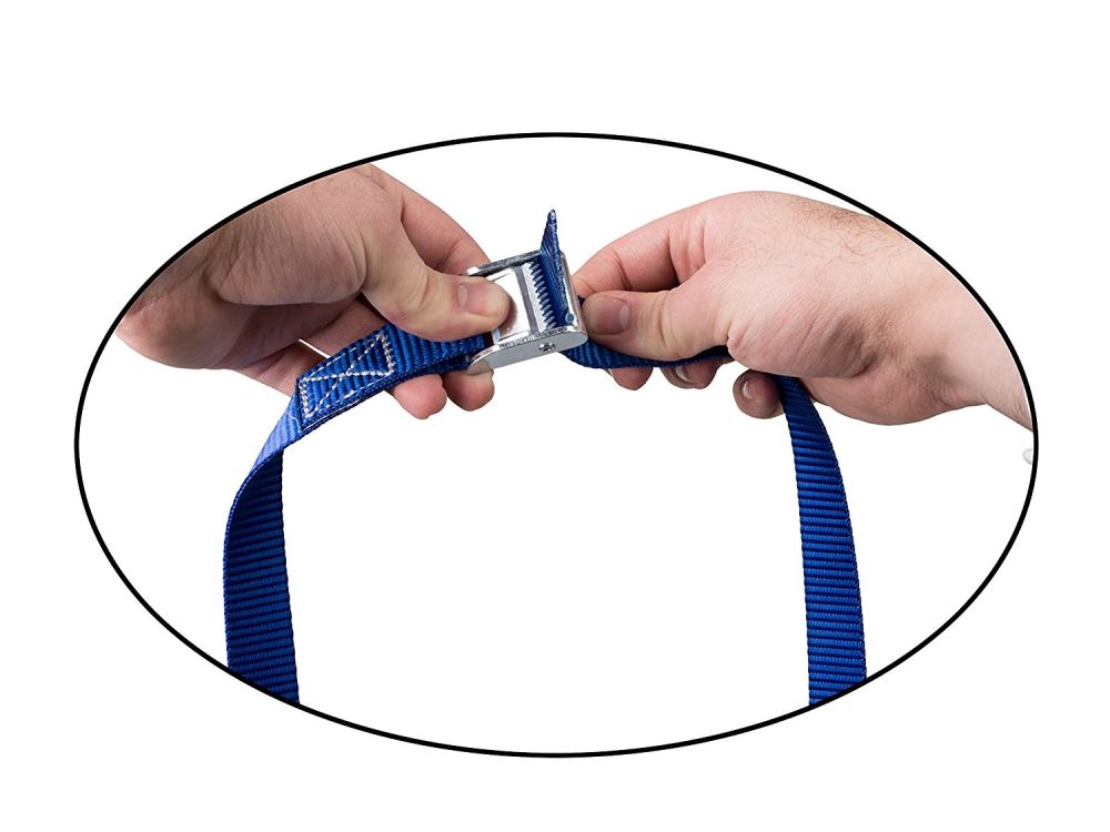 Lashing straps for kayak, canoe and vehicle roof racks 35mm 3m
