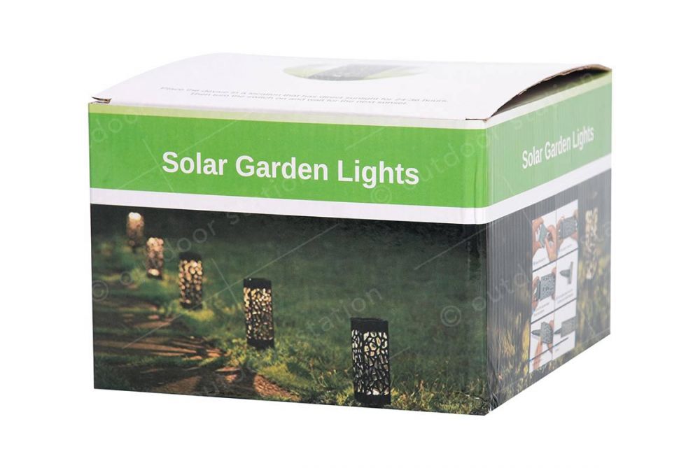 led solar garden lights 6 pieces