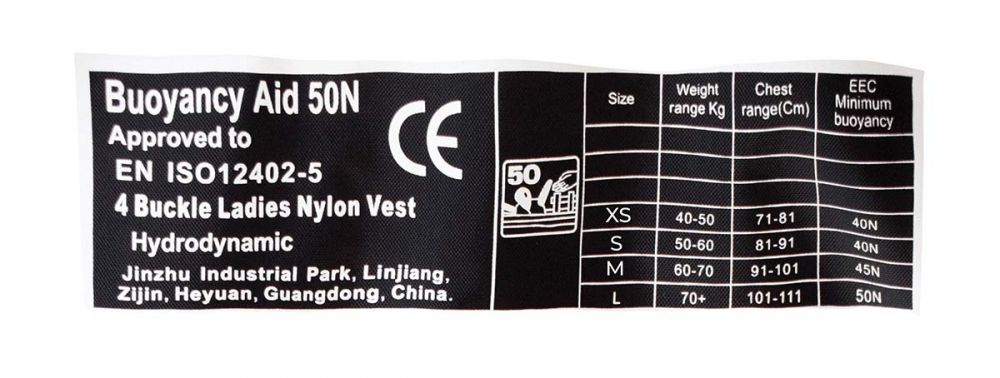 Life jacket Jet Ski Deluxe Nylon 50N pink M