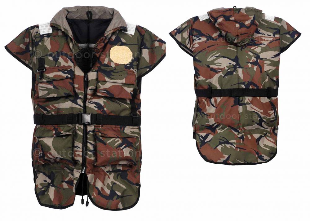 lifejacket for anglers aquarius camo 70n ljaqanglall