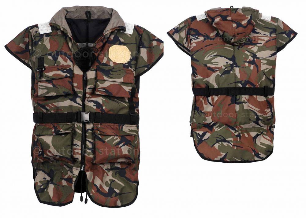 Lifejacket for Anglers Aquarius Camo 70N desert camo XL