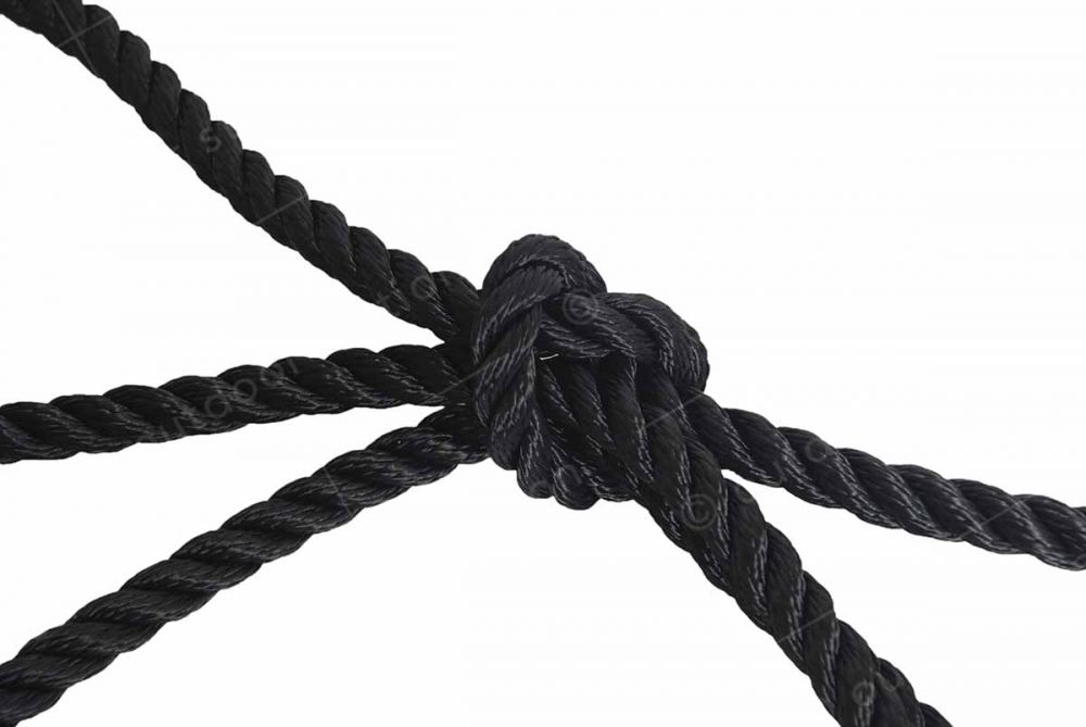Mooring and anchoring rope 6-32mm 10mm 15m white