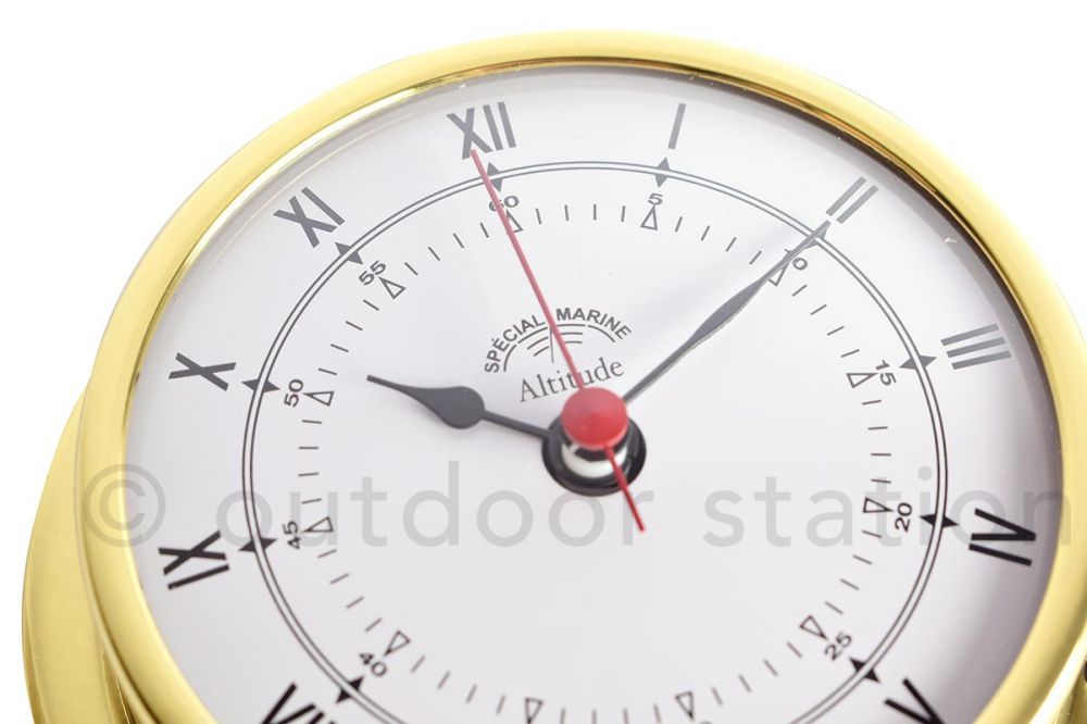 Nautical Marine Altitude Brass clock
