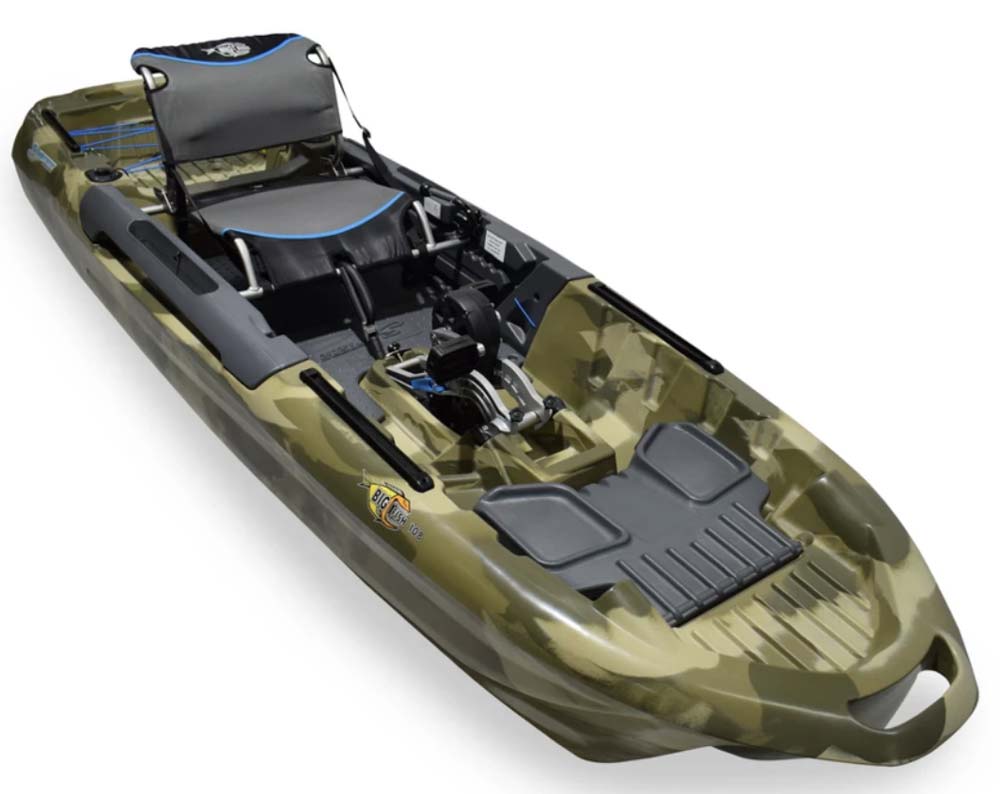 3waters Fishing kayak Big Fish 108 PD Terra Camo