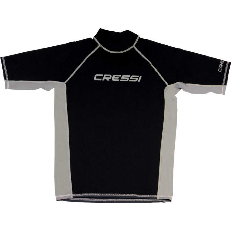 Cressi rash guard for men short sleeve black S