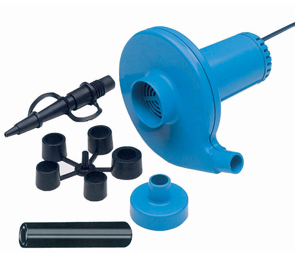 Electric pump for inflatable towable tubes 12V