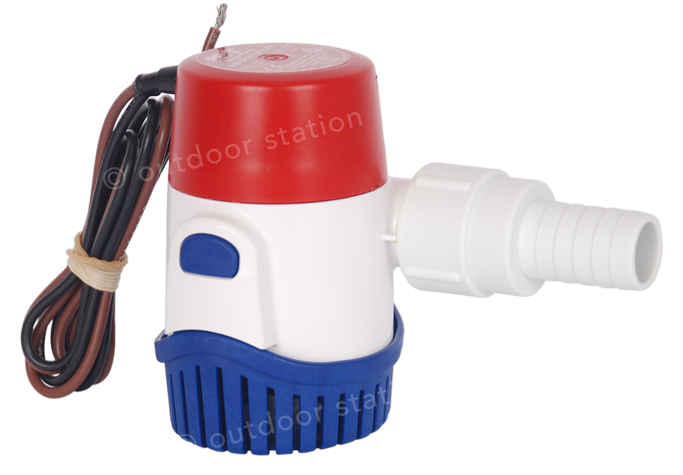 Rule 1100 GPH NonAutomatic Submersible Bilge Pump