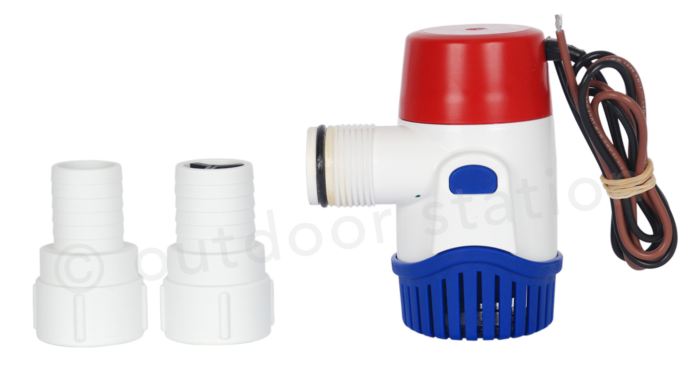 Rule 1100 GPH NonAutomatic Submersible Bilge Pump