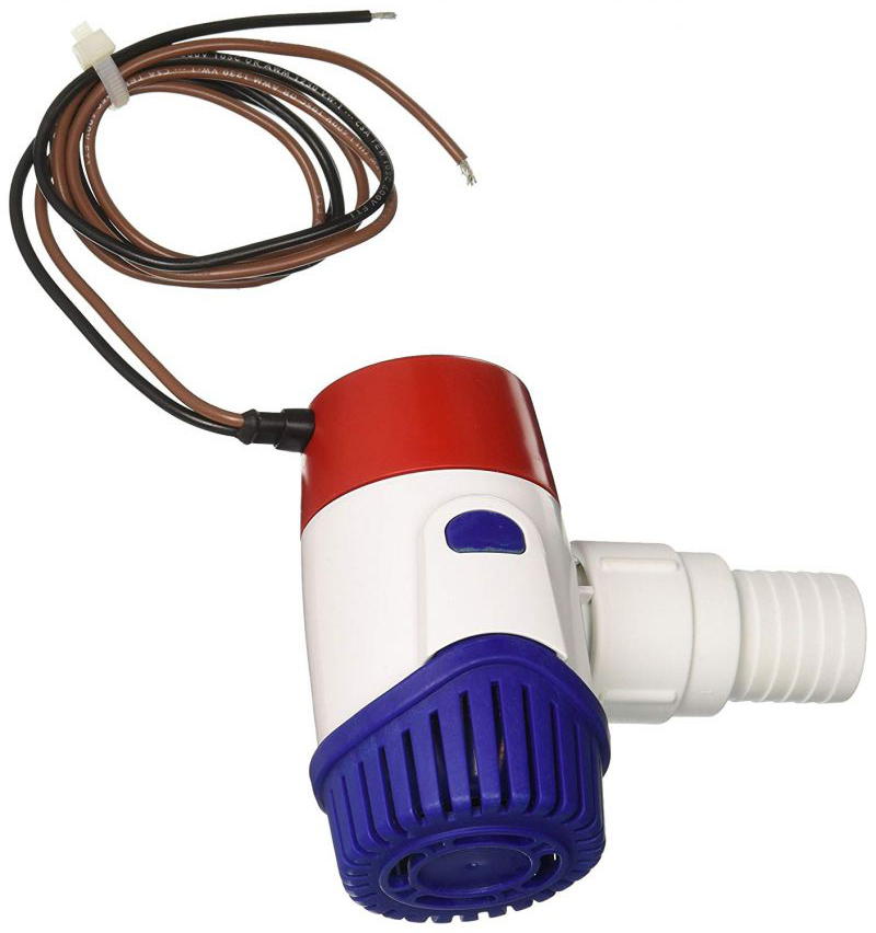 Rule 800 GPH/3028 LPH Standard DC Bilge Pump 2V P2020DA