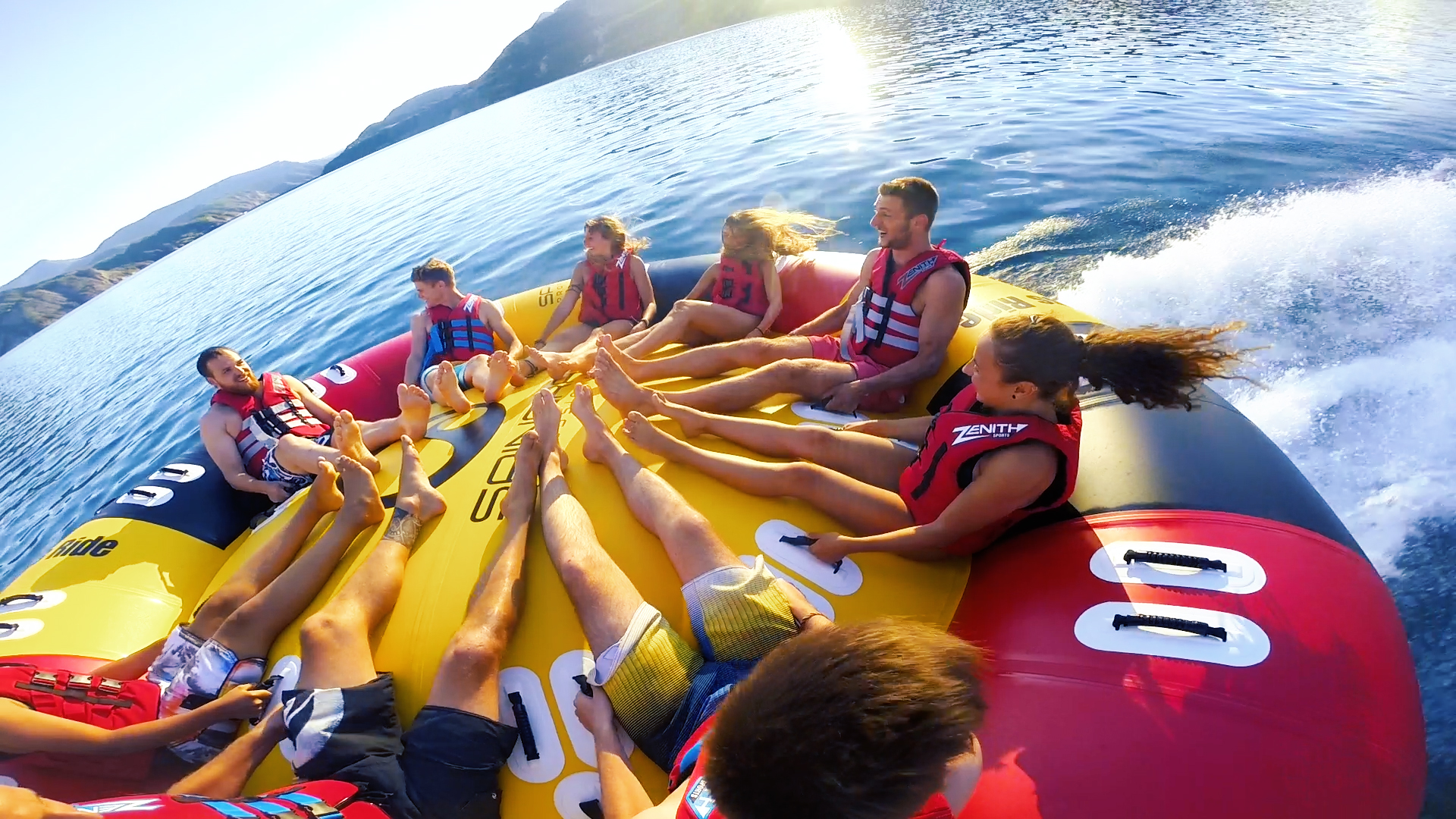 Spinera Rental rotating towable tube Endless Ride PRO 6