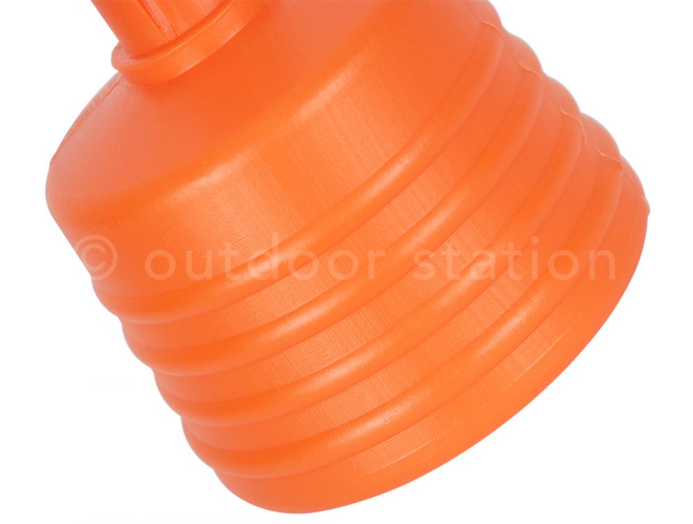 PVC funnel for petrol and fuel Φ15cm orange