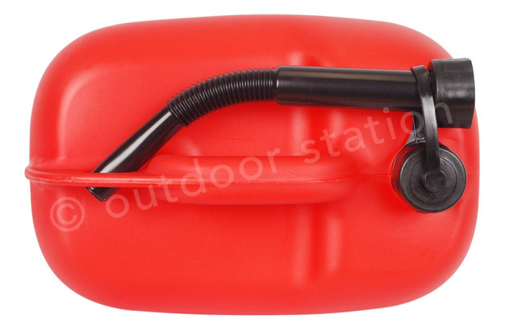 PVC petrol and fuel transfer tank - canister with tube 20l