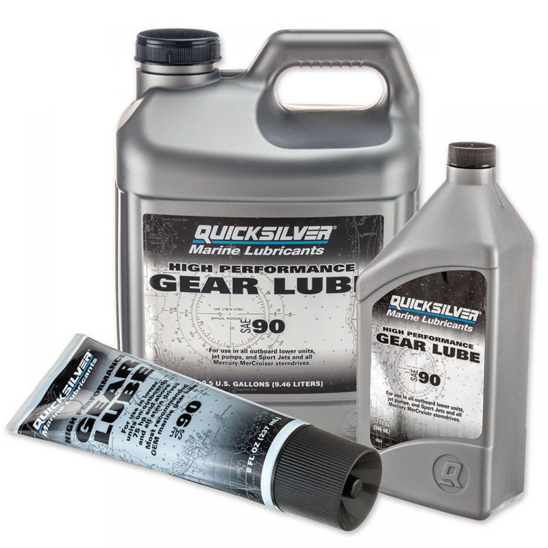 quicksilver high performance sae90 gear lube