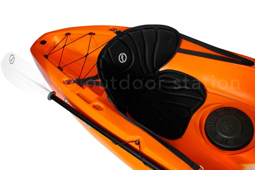 Recreational double sit on top kayak Feelfree Gemini tropical