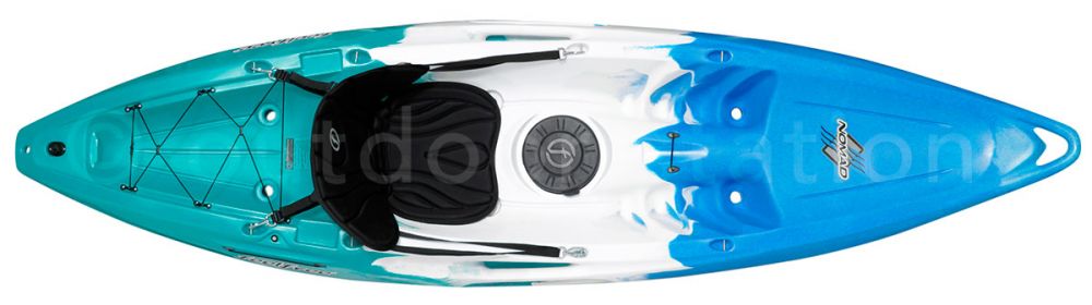 Recreational single sit on top kayak Feelfree Nomad ice cool