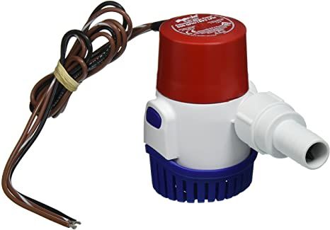 rule 500 gph1892 lph standard dc bilge pump 12v 25da