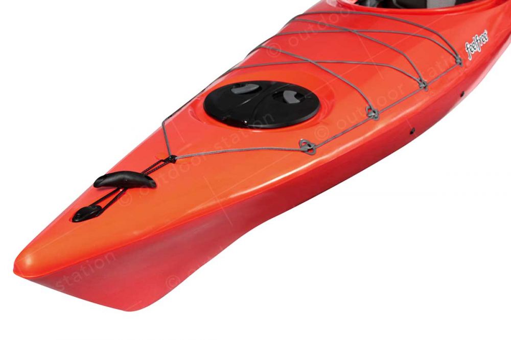 Sit in touring kayak Feelfree Aventura 125 red
