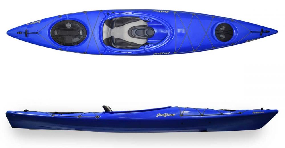Sit in touring kayak Feelfree Aventura v2 125 blue