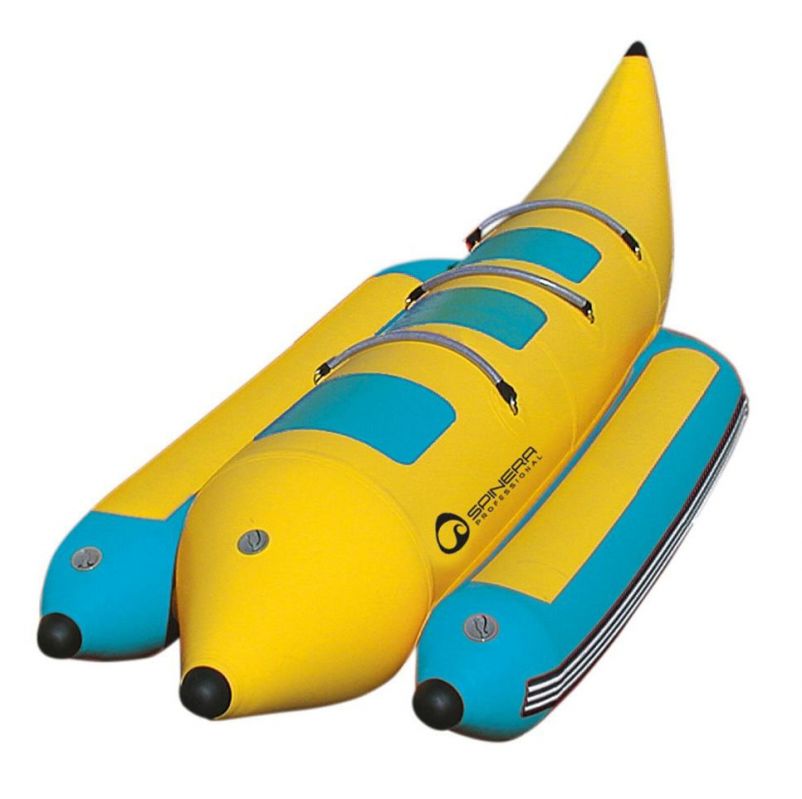 spinera inflatable towable tube banana multirider 3 10 hd