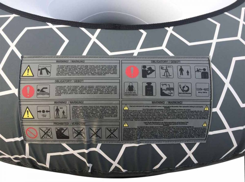 Spinera inflatable towable tube Delta 54 set
