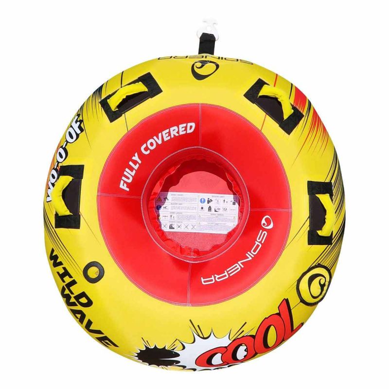 spinera inflatable towable tube wild wave spinwave