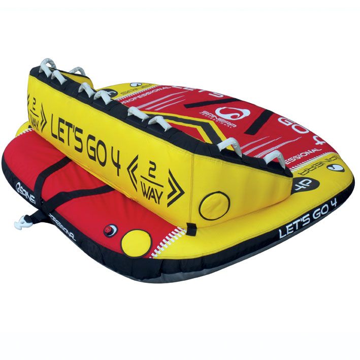 Spinera Rental inflatable towable tube Lets Go PRO 4