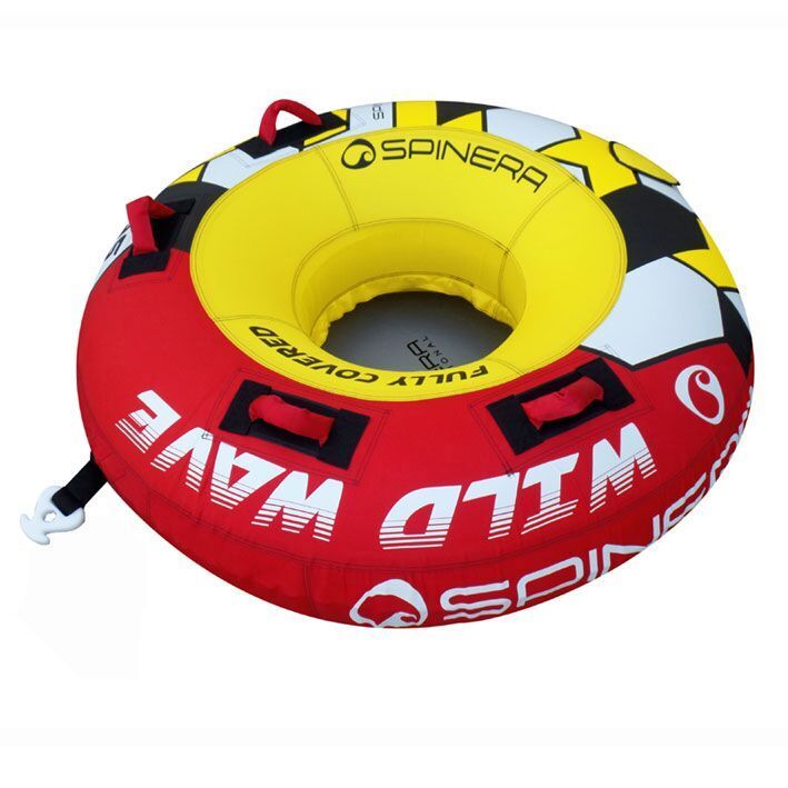 spinera rental inflatable towable tube wild wave pro spinwavepro