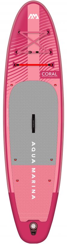 sup board aqua marina coral 102 with paddle