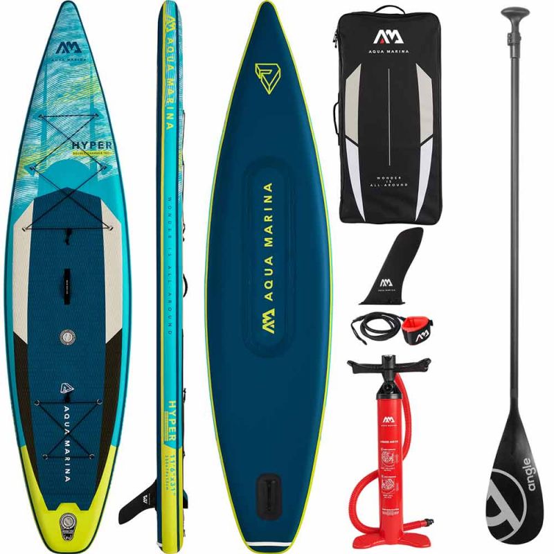sup board aqua marina hyper 116  126 with paddle